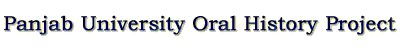 Oral History Project